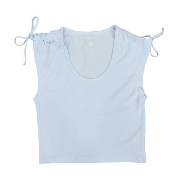 American Eagle Fitted Shoulder Cinch Scoop Neck Tee Bundle Size XS NWOT - Picture 3 of 7